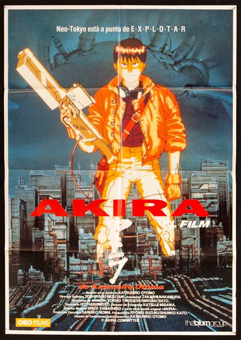 akira movie poster|akira vintage poster.